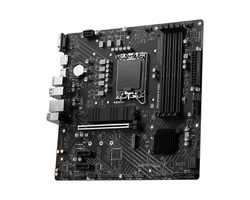 MSI Материнcька плата PRO B760M-P DDR4 s1700 B760 4xDDR4 M.2 HDMI DP D-Sub mATX 911-7E02-029 фото
