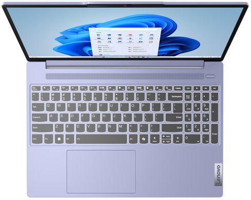 Lenovo Ноутбук IdeaPad Slim 5-15IRH9R 15.3" WUXGA IPS AG, Intel 5-210H, 16GB, F512GB, UMA, DOS, фіолетовий 83J6000GRA фото