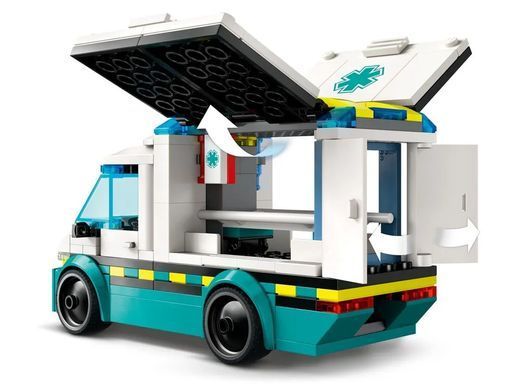LEGO Конструктор LEGO City Швидка допомога 60451 фото
