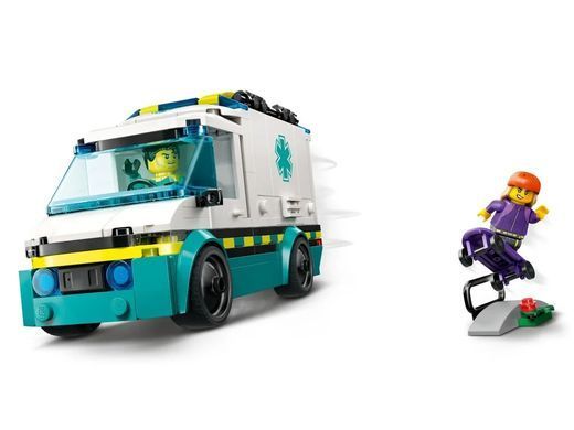 LEGO Конструктор LEGO City Швидка допомога 60451 фото