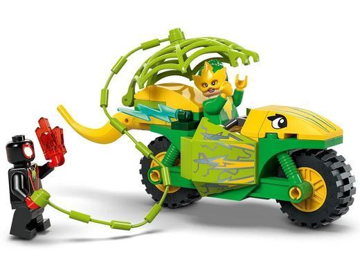 LEGO Конструктор LEGO Spidey Перегони на електромобілях з динозаврами 11198 фото