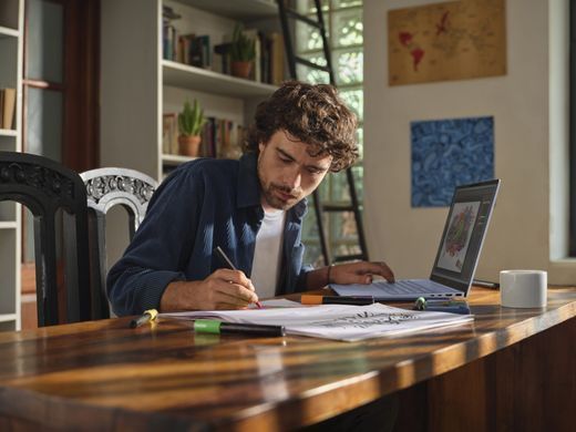 HP Ноутбук HP OmniBook 5 16-af1008ua 16" 2K IPS AG, Intel U7-255U, 32GB, F1024GB, UMA, DOS, блакитний BV5W3EA фото