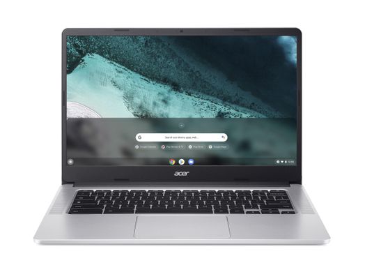 Acer Ноутбук Chromebook CB314-3H 14" FHD IPS, Intel P N6000, 8GB, F128GB, UMA, ChromeOS, серебристый NX.KB4EU.003 фото