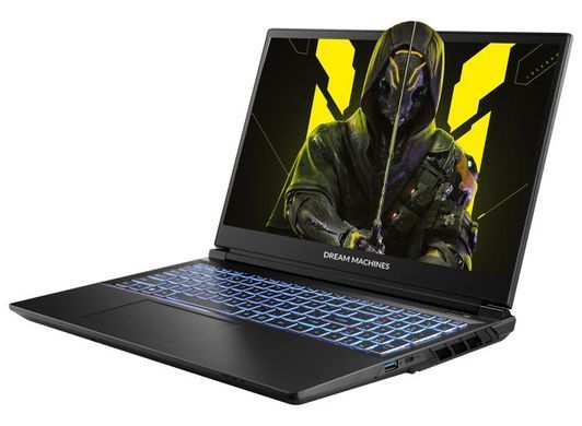 Dream Machines Ноутбук RG5070-15 15.6FHD IPS, Intel U9-275HX, 32GB, F2TB, NVD5070-8, DOS, чорний RG5070-15UA25 фото