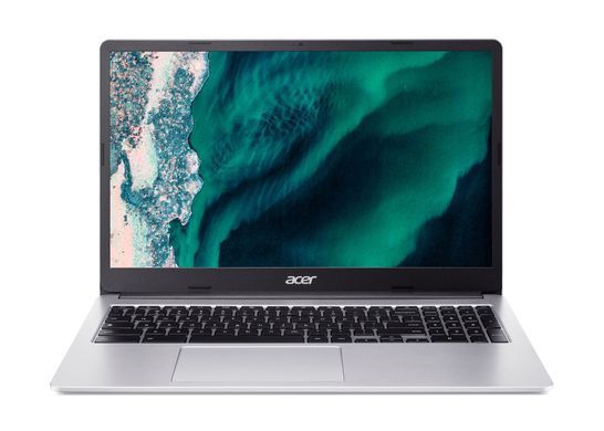 Acer Ноутбук Chromebook CB315-4HT 15" FHD IPS Touch, Intel C N4500, 8GB, F128GB, UMA, ChromeOS, серебристый NX.KBAEU.001 фото