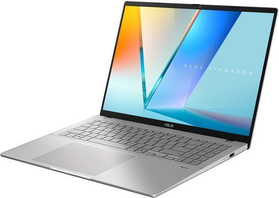 ASUS Ноутбук ASUS Vivobook S 16 M3607HA-RP012 16" WUXGA IPS, AMD R5-220, 16GB, F512GB, UMA, NoOS, Сріблястий 90NB16F2-M000L0 фото