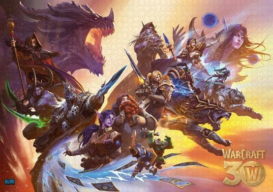 GoodLoot Пазл GoodLoot Warcraft 30th Anniversary 1000 ел. 5908305249931 фото