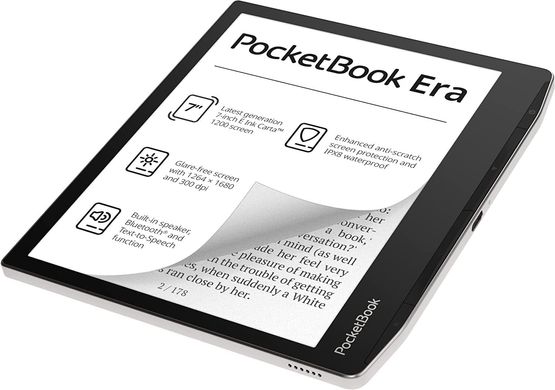 Электронная книга PocketBook 700, Stardust Silver PB700-U-16-WW фото