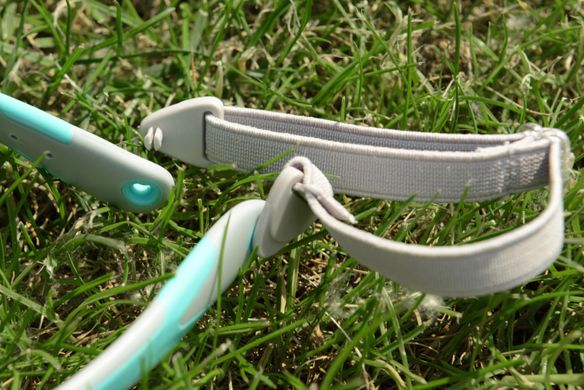 Дитячі сонцезахисні окуляри Koolsun бірюзово-сірі серії Flex (Розмір: 0+) KS-FLAG000 фото