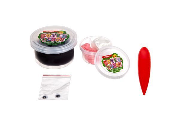 PAULINDA Маса для ліплення Super Dough Fun4one Кіт (рухливі очі) PL-1561 фото