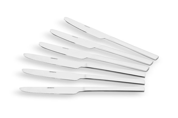 Набор столовых ножей Ardesto Gemini Como 6 пр., нержавеющая сталь AR1906CK фото