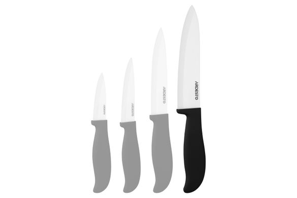 Нож керамический поварской Ardesto Fresh 27.5 см, черный, керамика/пластик AR2127CB фото