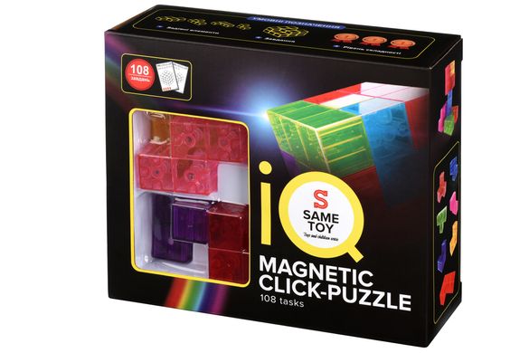 Іграшка Головоломка Same Toy IQ Magnetic Click-Puzzle 730AUT фото