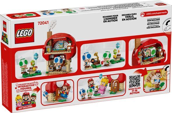 LEGO Конструктор Super Mario Вечірка в будинку Toad 72041 фото