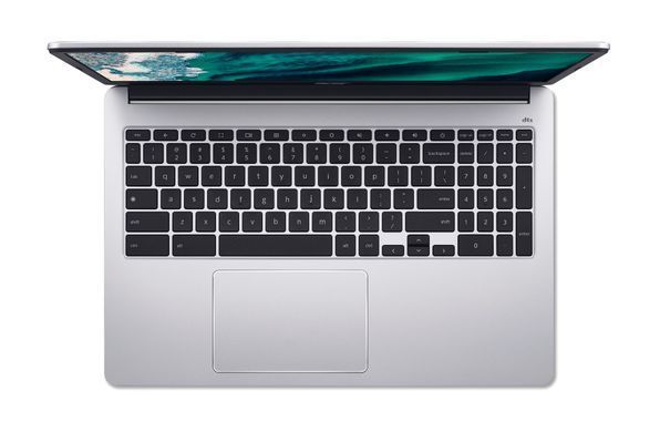 Acer Ноутбук Chromebook CB315-4HT 15" FHD IPS Touch, Intel C N4500, 8GB, F128GB, UMA, ChromeOS, серебристый NX.KBAEU.001 фото