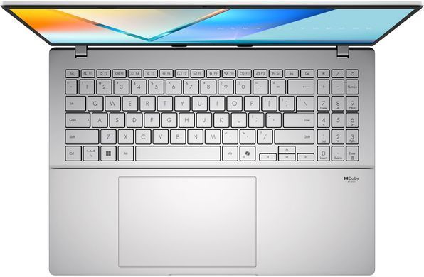 ASUS Ноутбук ASUS Vivobook S 16 M3607HA-RP012 16" WUXGA IPS, AMD R5-220, 16GB, F512GB, UMA, NoOS, Сріблястий 90NB16F2-M000L0 фото