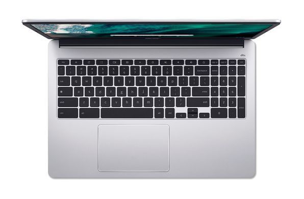 Acer Ноутбук Chromebook CB315-4HT 15" FHD IPS Touch, Intel C N4500, 8GB, F128GB, UMA, ChromeOS, серебристый NX.KBAEU.001 фото