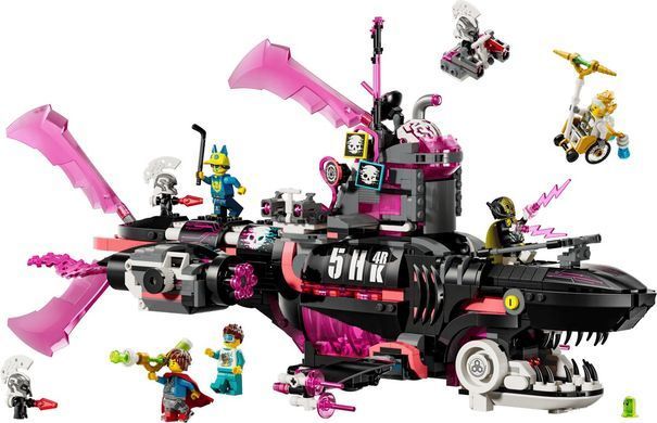 LEGO Конструктор LEGO Dreamzzz Страхітливий підводний човен &laquo;Акула&raquo; 71500 фото