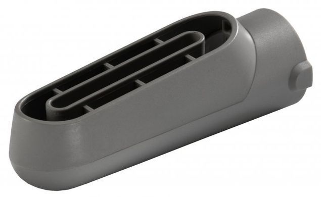 BaByliss Фен-щітка, 1000Вт, 2 режими, іоніз-я, хол. обдув, кераміка, сірий AS136E фото