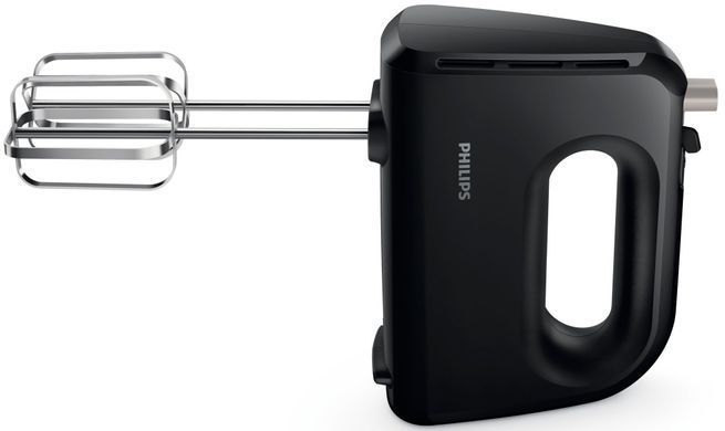 Philips Миксер ручной Daily Collection 300Вт, насадки-2, турбо, черный HR3705/10 фото