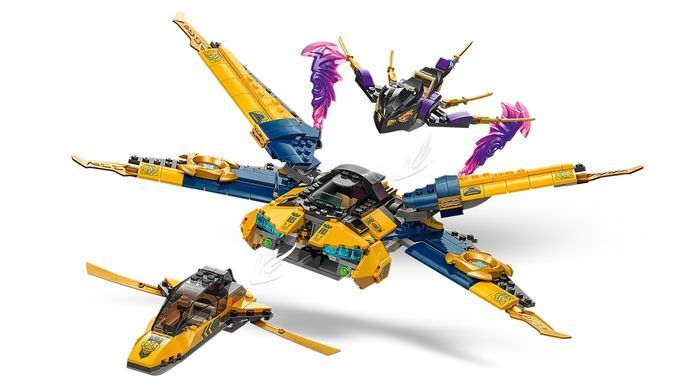 LEGO Конструктор Ninjago Суперштормовий реактивний літак Рас та Арін 71833 фото
