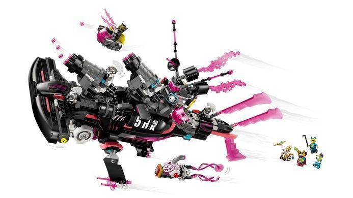 LEGO Конструктор LEGO Dreamzzz Страхітливий підводний човен &laquo;Акула&raquo; 71500 фото