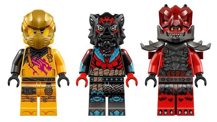 LEGO Конструктор Ninjago Суперштормовий реактивний літак Рас та Арін 71833 фото