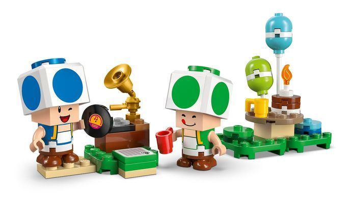 LEGO Конструктор Super Mario Вечірка в будинку Toad 72041 фото