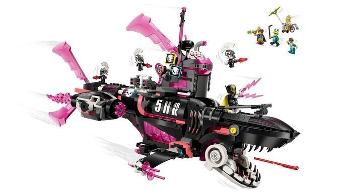 LEGO Конструктор LEGO Dreamzzz Страхітливий підводний човен &laquo;Акула&raquo; 71500 фото