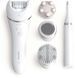 Philips Епілятор Beauty Set Series 9000 дисковий, акумуляторний , пінцет.-32, волог.+сух., насадок-8, футляр, пінцет, тример, білий 2 - магазин Coolbaba Toys