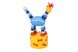 Іграшка goki натисни і тряси Динозавр синій 1 - магазин Coolbaba Toys