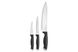 Набір ножів Ardesto Gemini Gourmet 3 пр., чорний, нержавіюча сталь, пластик 1 - магазин Coolbaba Toys