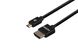 Кабель 2Е HDMI 1.4 (AM/microAM), Slim, High Speed, Alumium, black, 2m