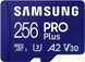 Карта пам'яті Samsung microSDXC 256GB C10 UHS-I R180/W130MB/s PRO Plus + SD 1 - магазин Coolbaba Toys