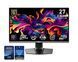 MSI Монітор MSI 26.5" MPG 272URX QD-OLED 2xHDMI, DP, 2xUSB, USB-C, Audio, OLED, 3840x2160, 240Hz, 0.03ms, DCI-P3 99%, AdaptiveSync, Pivot, HDR400 1 - магазин Coolbaba Toys