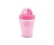 Поїльник Nuvita 18м+ 200мл. з трубочкою Рожевий 1 - магазин Coolbaba Toys
