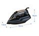 Russell Hobbs Праска Russell Hobbs, 3100Вт, паровий удар -210гр, верт. відпарювання, керам. підошва, чорно-синий 3 - магазин Coolbaba Toys