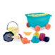 Набір для гри з піском і водою - ВІЗОК МОРЕ (11 предметів) 1 - магазин Coolbaba Toys