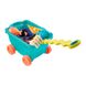 Набір для гри з піском і водою - ВІЗОК МОРЕ (11 предметів) 7 - магазин Coolbaba Toys