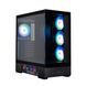 Zalman Корпус P40 DS без БП, 2xUSB3.0, 1x Type C, 3x120мм ARGB Reverse, 1x120мм ARGB, VGA 420мм, LCS ready, TG Side/Front Panel, Display, ATX, чёрный 1 - магазин Coolbaba Toys