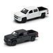 Автомодель - CHEVROLET SILVERADO 2017 (перламутрово-белый, черный) 1 - магазин Coolbaba Toys