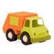 Баттатомобиль - ЭКО-МУСОРОВОЗ (цвет лайм-помаранч) 3 - магазин Coolbaba Toys