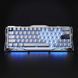 GravaStar Клавіатура магнітна Mercury V60 Pro 60keys, GravaStar Blackcore, USB-A, 8k, RGB, Chrome Silver 3 - магазин Coolbaba Toys
