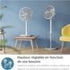 Philips Вентилятор Philips напольный Series 2000, 40см, 48Вт, таймер, поворот 90, белый