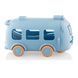 ARDESTO Пляшка для води Bear Bus 500мл, пластик, блакитний