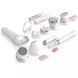 Philips Епілятор Beauty Set Series 9000 дисковий, акумуляторний , пінцет.-32, волог.+сух., насадок-8, футляр, пінцет, тример, білий 1 - магазин Coolbaba Toys
