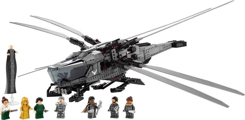 LEGO Конструктор Icons Дюна. Королевский орнитоптер Атридов 10327 фото