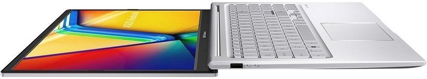 ASUS Ноутбук Vivobook 15 X1504VA-BQ500 15.6" FHD IPS, Intel i3-1315U, 16GB, F512GB, UMA, noOS, Серебристый 90NB10J2-M00PJ0 фото
