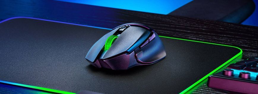 Razer Миша Basilisk V3 X HyperSpeed, RGB, WL/BT, чорний RZ01-04870100-R3G1 фото