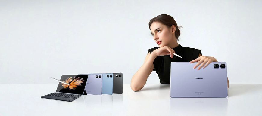 Blackview Планшет Tab 16 11" 8ГБ, 256ГБ, LTE, 770мА&bull;ч, Android, серый UA 6931548316800 фото